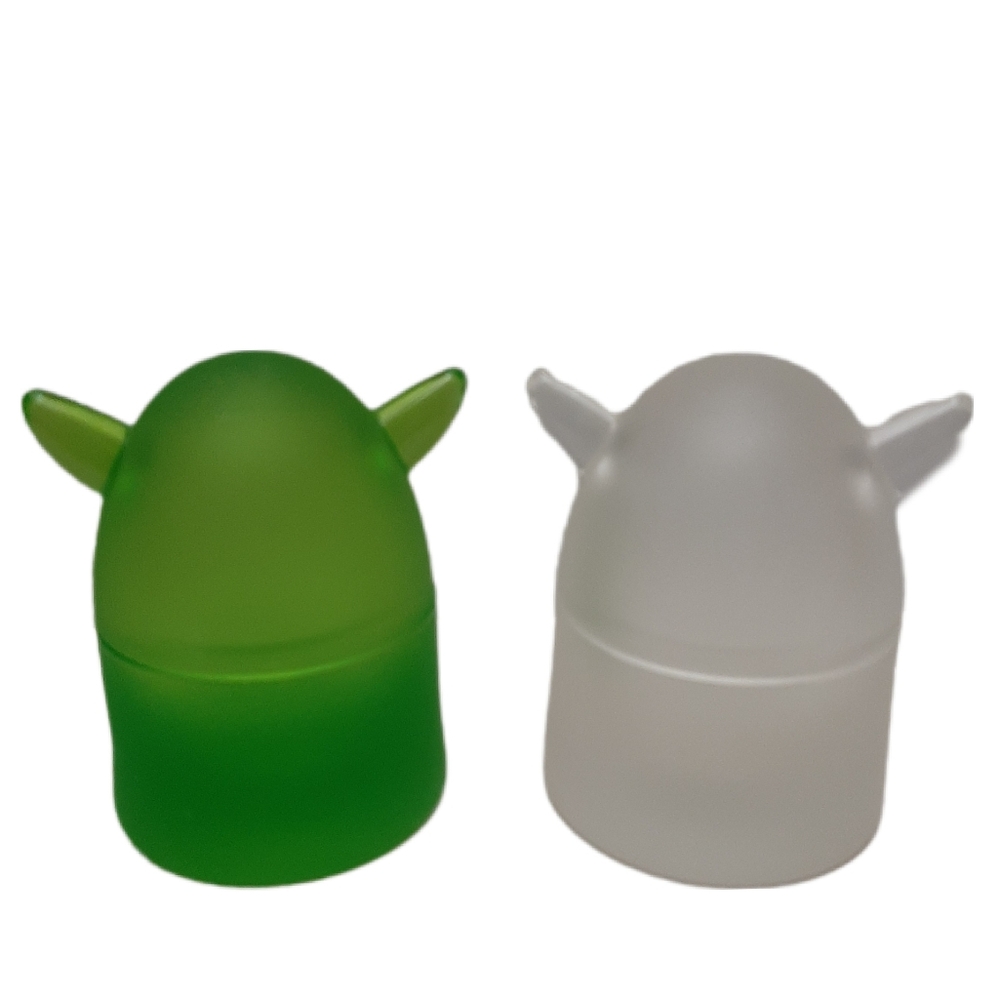 🍒 Odin by Orca - Set of 2 Viking Egg Cups Modern Design Green & White